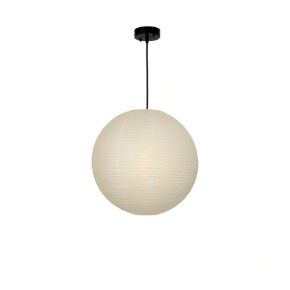 Noguchi-Style Rice Paper Pendant Lamp – Timeless Japanese Wabi-Sabi Design