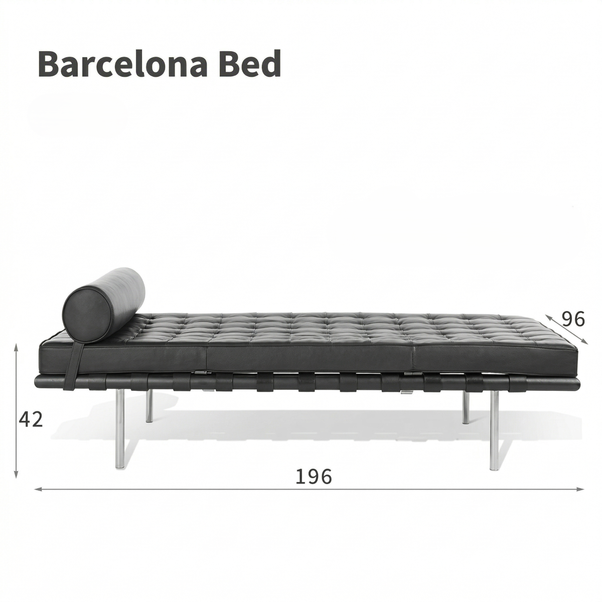 Sofá cama Barcelona: la estética Bauhaus de la vida 
