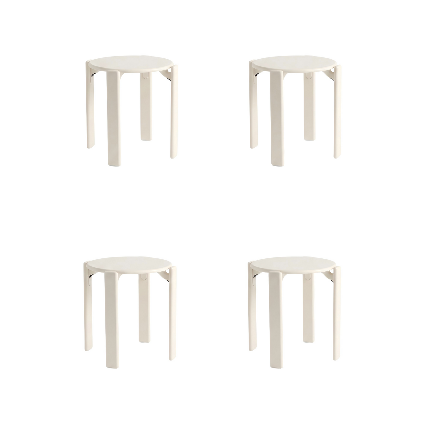 Rey Stool Replica – Versatile Stackable Wooden Stool & Modern Minimalist Elegance