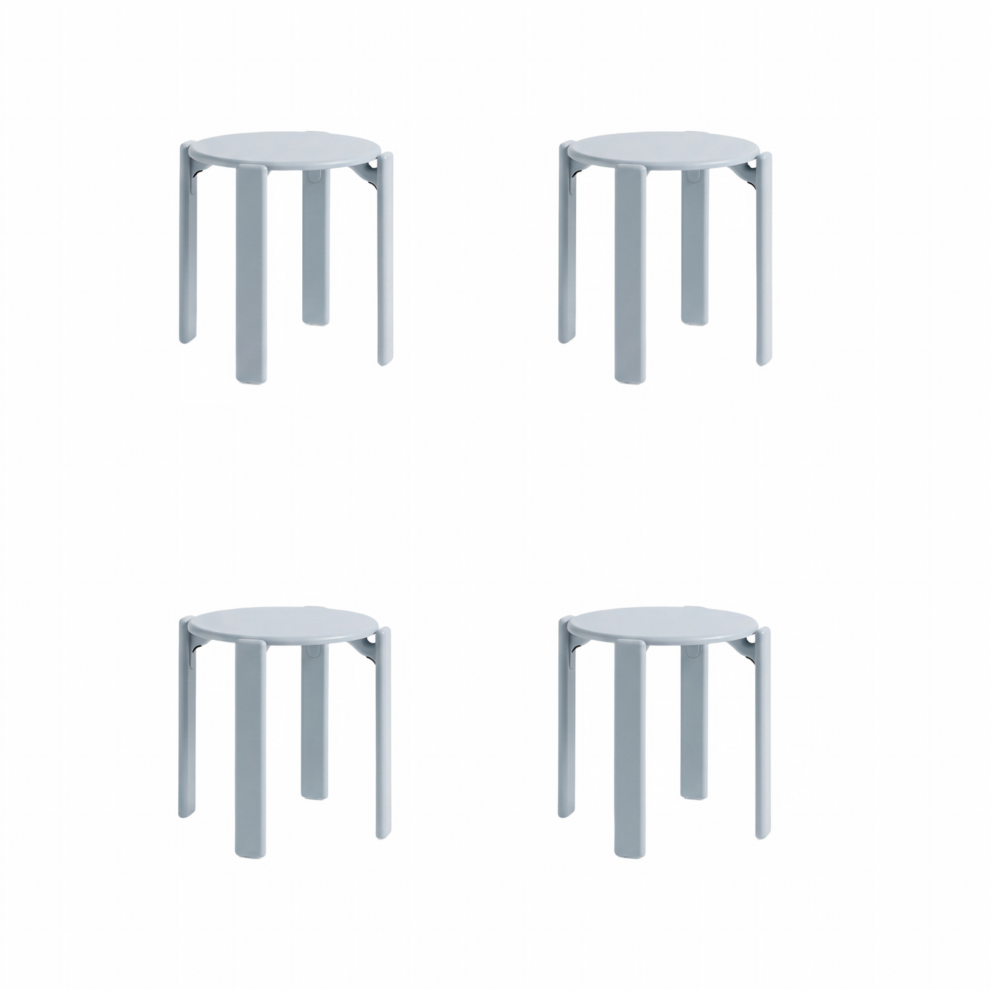 Rey Stool Replica – Versatile Stackable Wooden Stool & Modern Minimalist Elegance