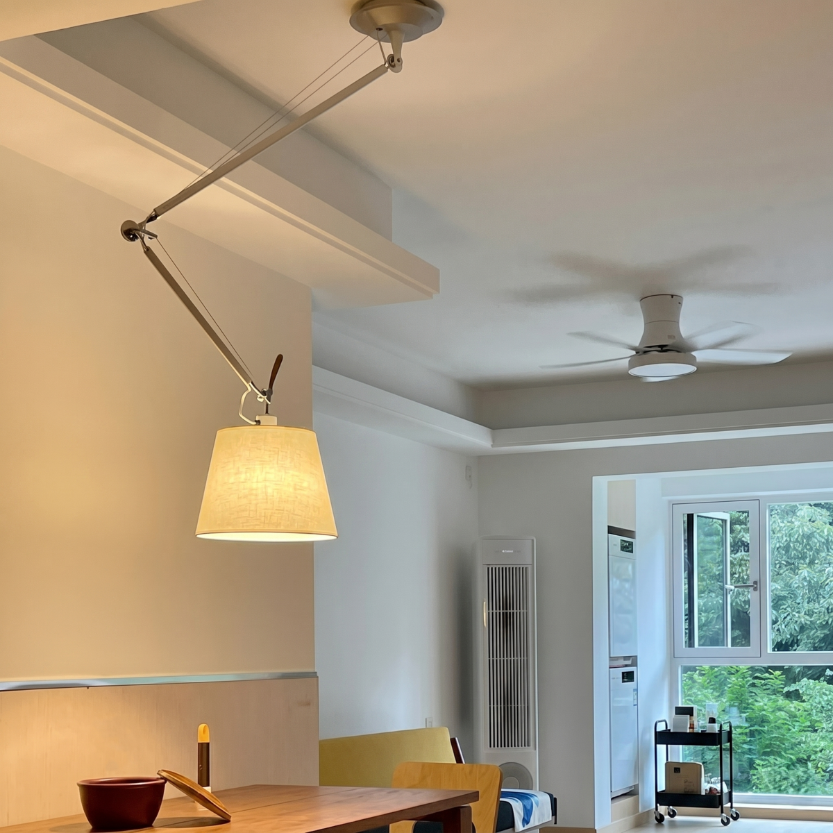 Tolomeo Decentrata Lamp-The Poetics of the Cantilever