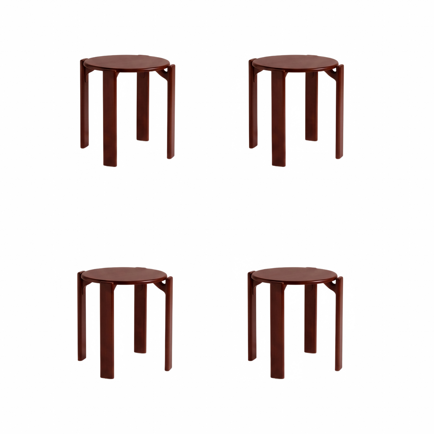 Rey Stool Replica – Versatile Stackable Wooden Stool & Modern Minimalist Elegance