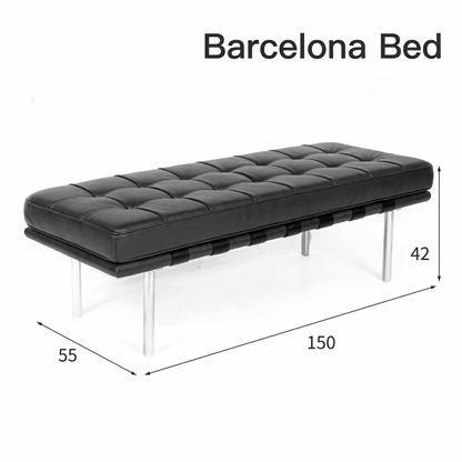 Sofá cama Barcelona: la estética Bauhaus de la vida 