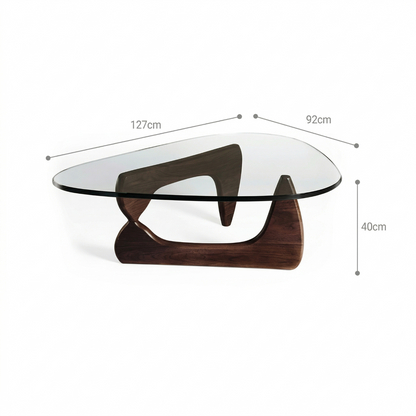 Edición de lujo de la mesa de centro Noguchi: belleza geométrica para espacios modernos 