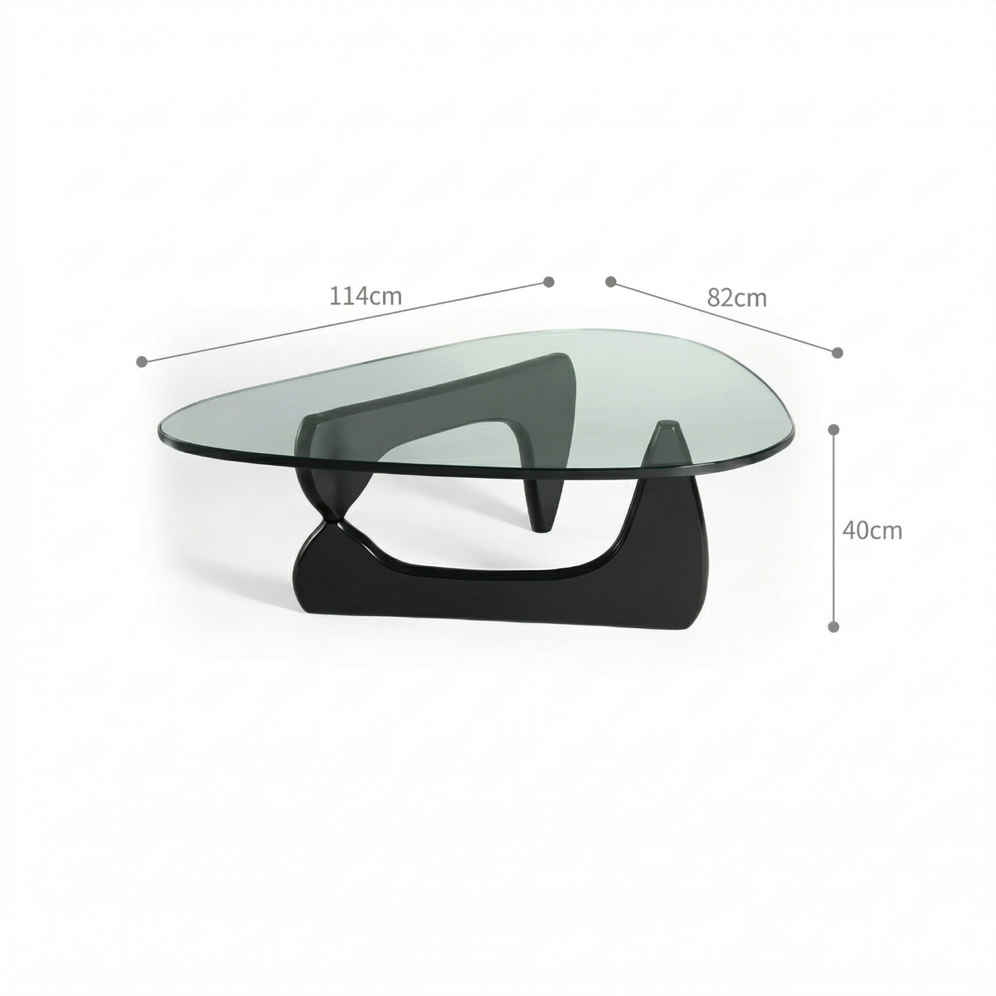 Edición de lujo de la mesa de centro Noguchi: belleza geométrica para espacios modernos 