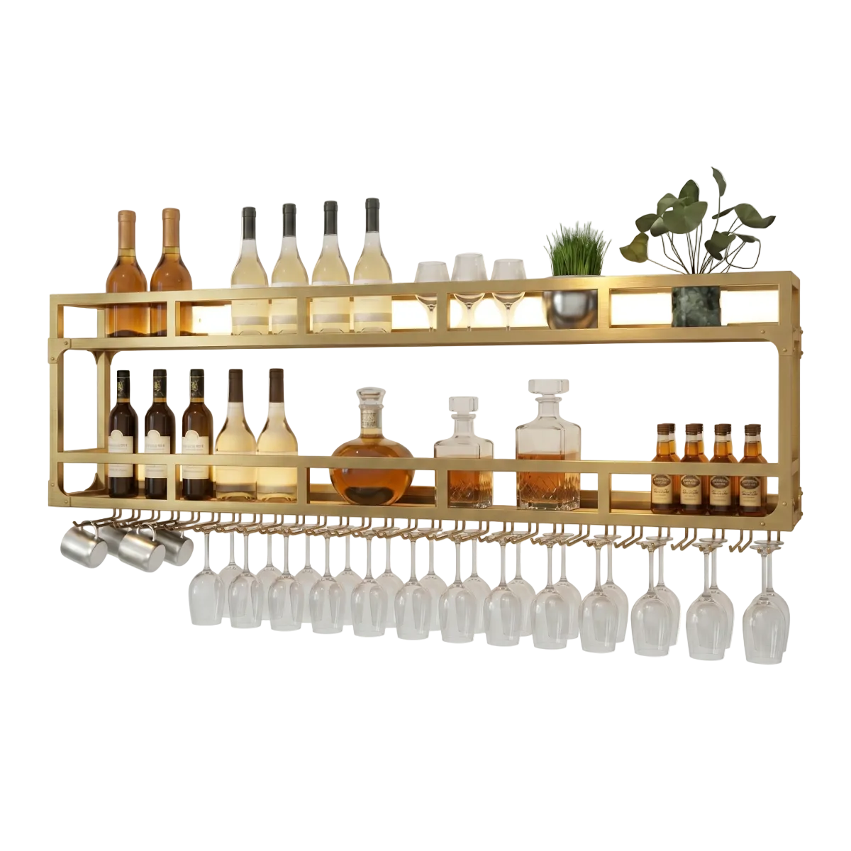 Botellero de pared de estilo nórdico: la combinación perfecta de practicidad y estética 