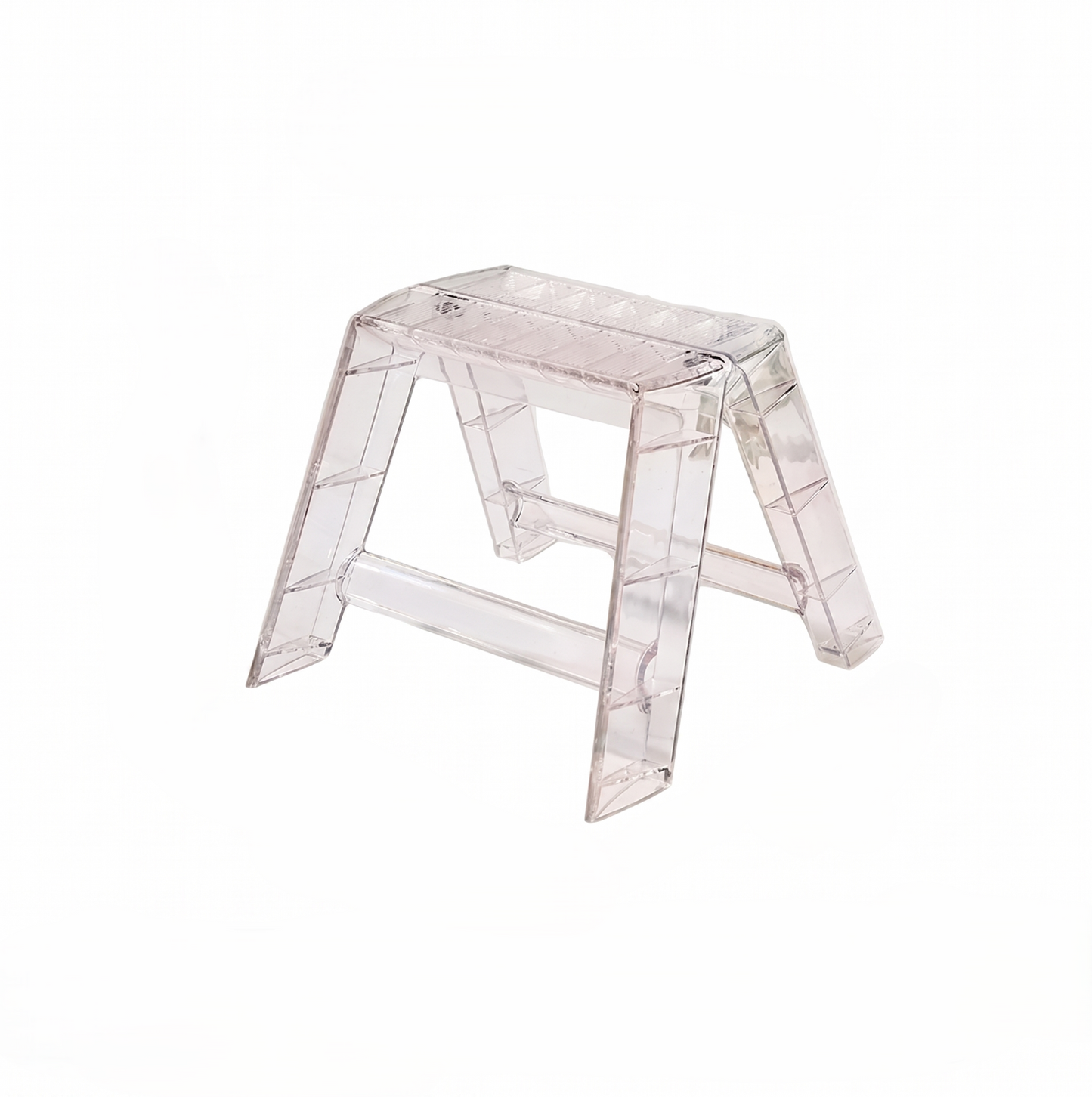 Escalera plegable transparente: una opción práctica para la familia 