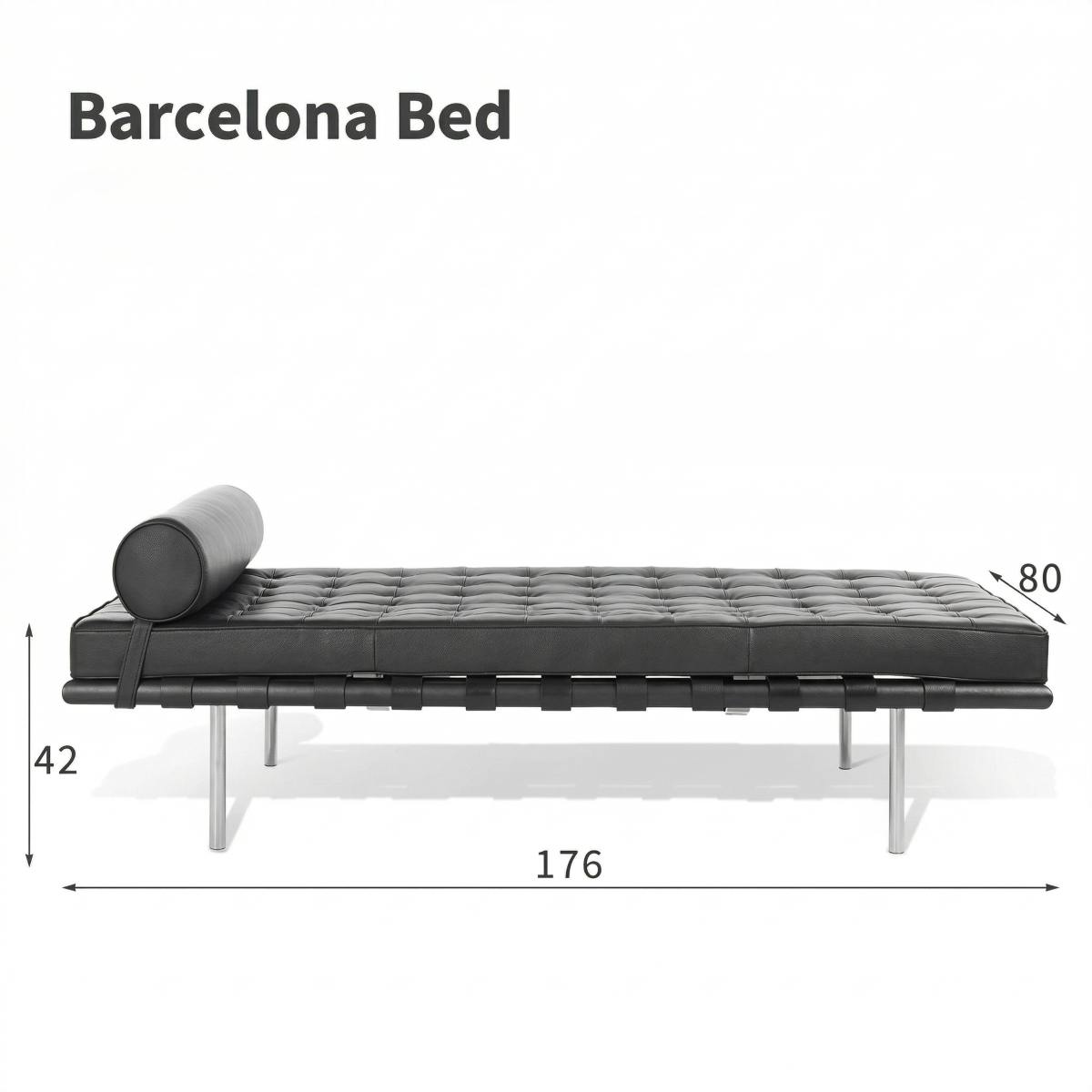 Sofá cama Barcelona: la estética Bauhaus de la vida 