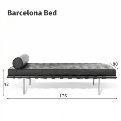 Sofá cama Barcelona: la estética Bauhaus de la vida 