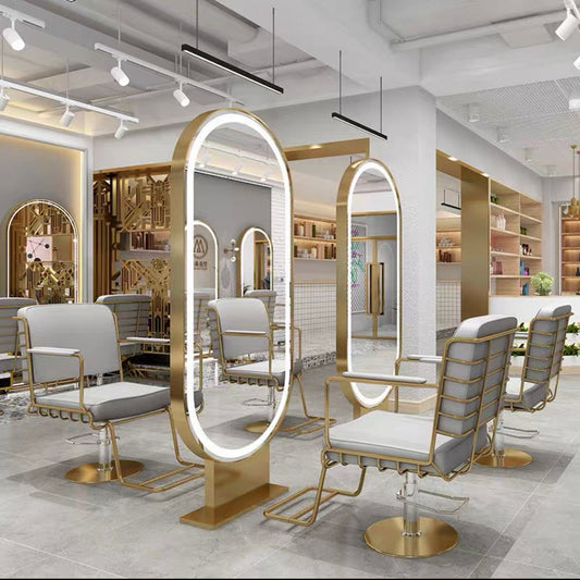 Professional Salon Mirror Stations – 4 Styles