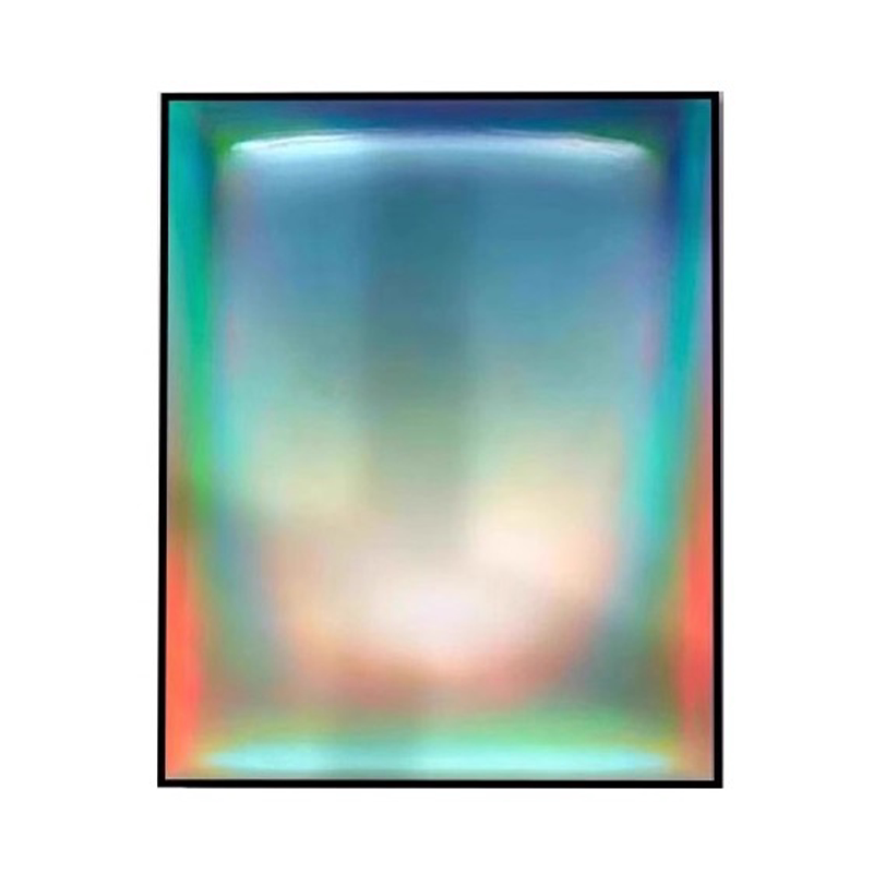 Abstract Dopamine Gradient Wall Art — A Fusion of Vibrant Color and Subtle Luxury