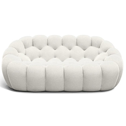 French Italian Trending Bubble Soccer Artistic Curved Elegant Sofa