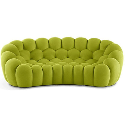 French Italian Trending Bubble Soccer Artistic Curved Elegant Sofa