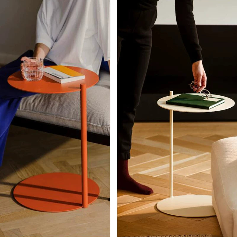 Nordic Mini Side Table — A Fusion of Creative Fashion and Minimalist Iron Art