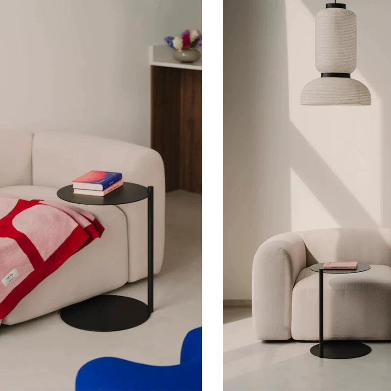 Nordic Mini Side Table — A Fusion of Creative Fashion and Minimalist Iron Art