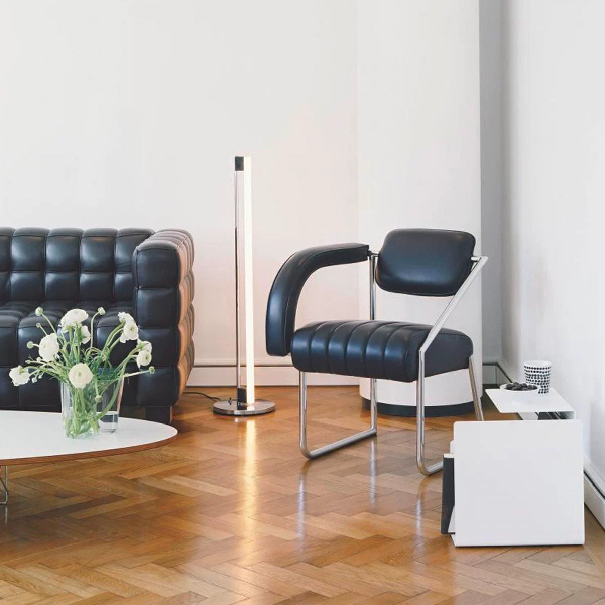 Eileen Gray Non Conformist Armchair – Sculptural Modernist Design