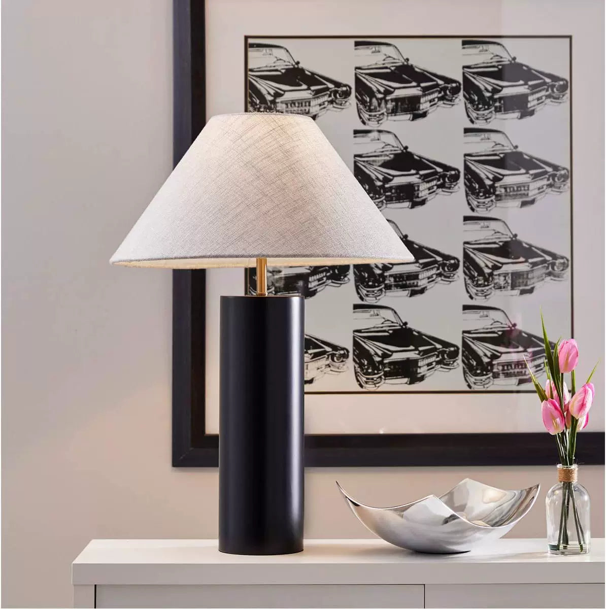 Mid-Century Solid Wood Table Lamp – A Timeless Designer Art Piece for Everyday Living