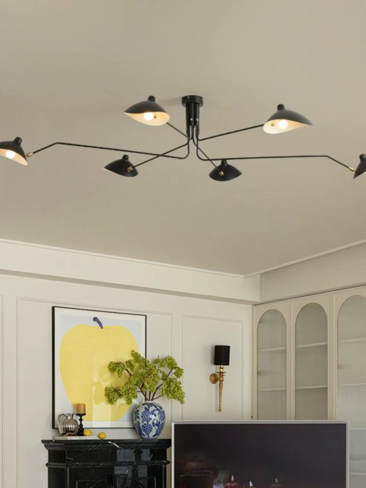 Serge Mouille Spider Ceiling Lamp Replica – A Mid-Century Modern Icon