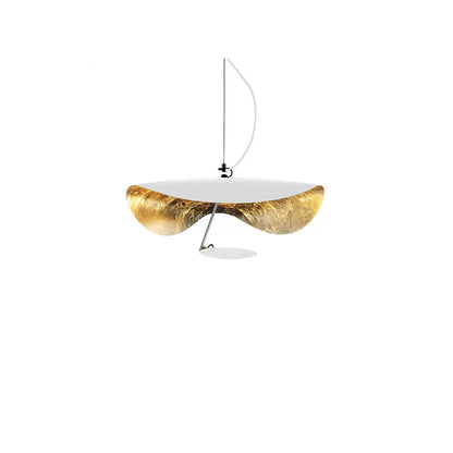 Catellani Smith Gold Leaf Pendant Replica – Modern Minimalist Luxury Lighting