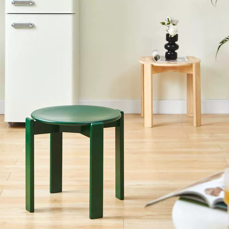 Rey Stool Replica – Versatile Stackable Wooden Stool & Modern Minimalist Elegance
