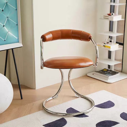 Bauhaus-Style Snake Armchair — Creative Mid-Century Design for Dining and Leisure