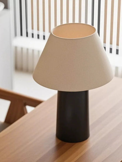 Mid-Century Solid Wood Table Lamp – A Timeless Designer Art Piece for Everyday Living