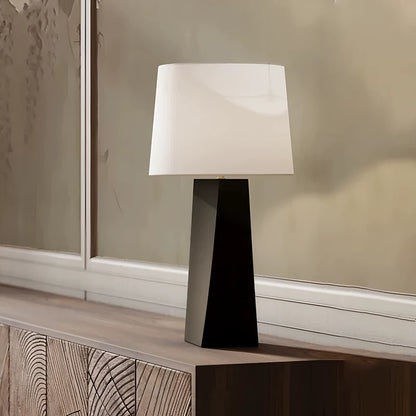 Mid-Century Solid Wood Table Lamp – A Timeless Designer Art Piece for Everyday Living