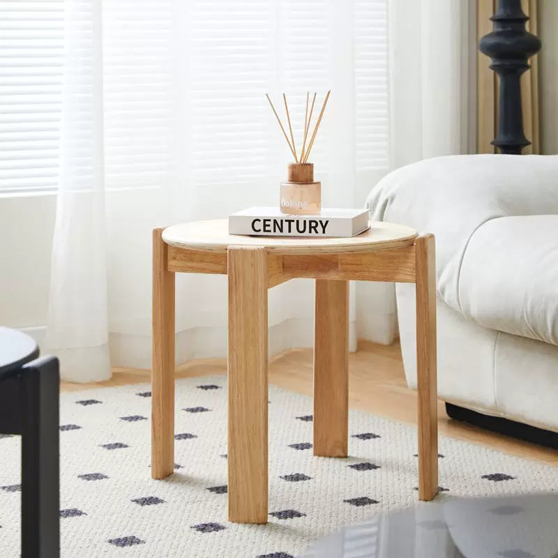 Rey Stool Replica – Versatile Stackable Wooden Stool & Modern Minimalist Elegance