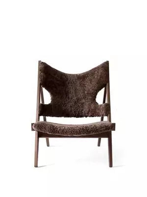 Solid Wood High-Back Lounge Chair — Minimalist Luxury & Creative Designer Style