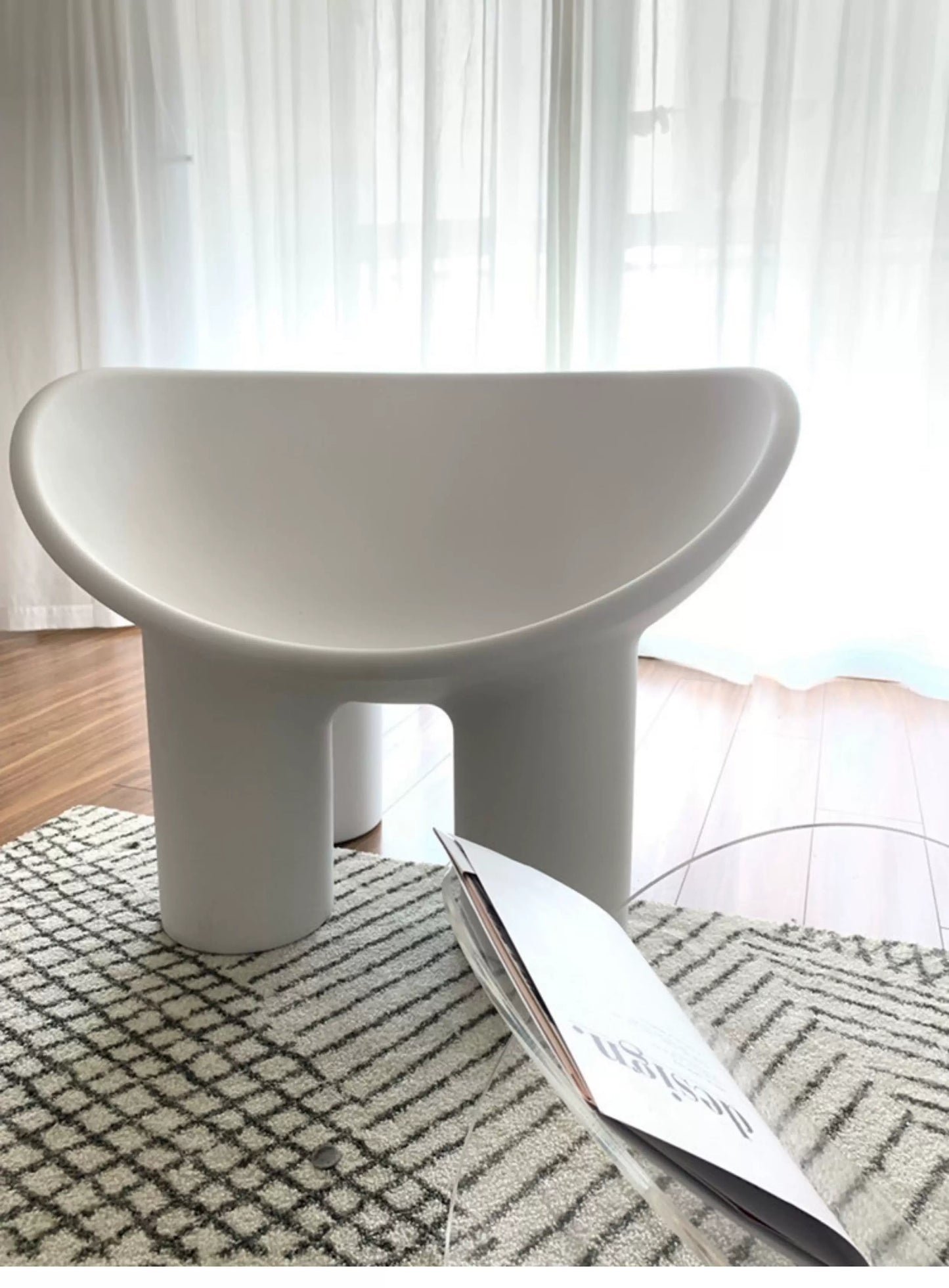 Nordic Elephant Leg Chair — Playful Design & Minimalist Comfort