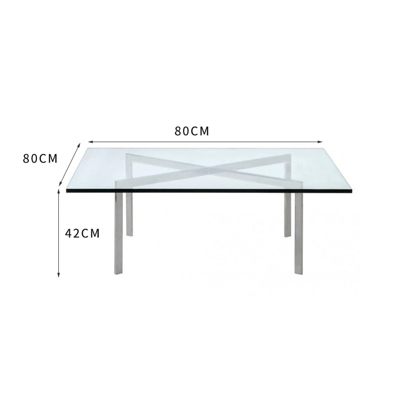 Réplica de la mesa de centro Barcelona: diseño minimalista para el salón