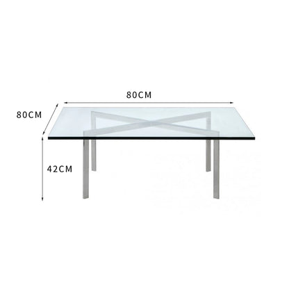 Réplica de la mesa de centro Barcelona: diseño minimalista para el salón