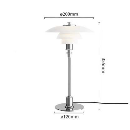 PH 3/2 Table Lamp Replica — Mid-Century Danish Elegance for the Bedroom