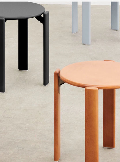 Rey Stool Replica – Versatile Stackable Wooden Stool & Modern Minimalist Elegance