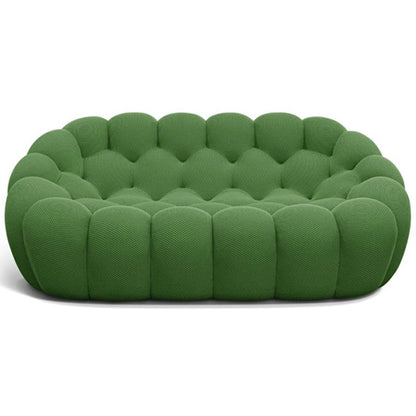 French Italian Trending Bubble Soccer Artistic Curved Elegant Sofa