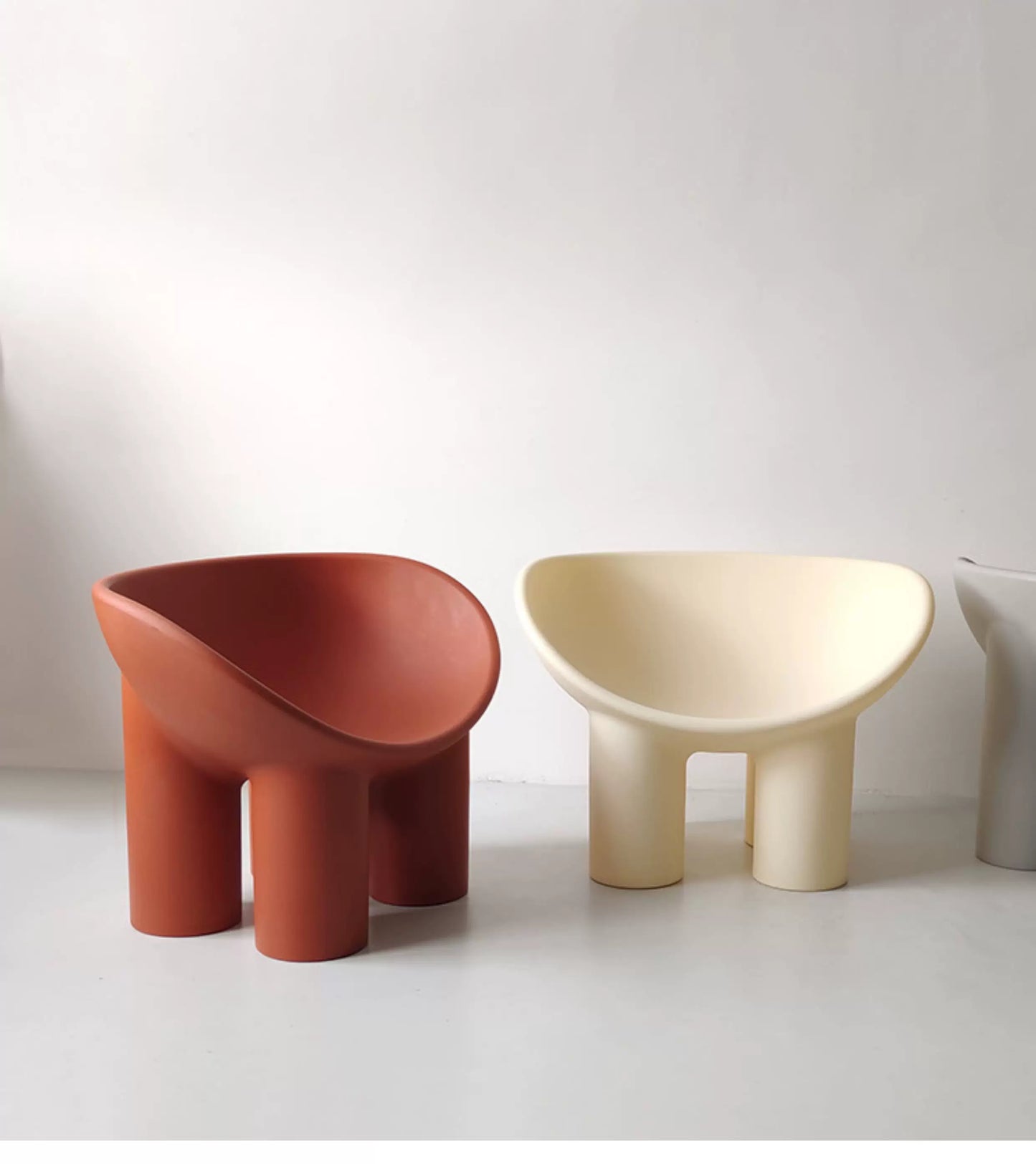 Nordic Elephant Leg Chair — Playful Design & Minimalist Comfort