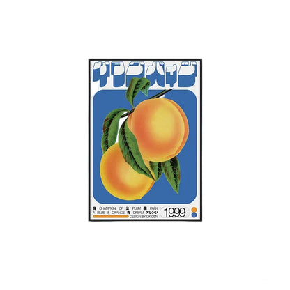 Okinawa Vintage Travel Poster – A Mid-Century Japanese Bauhaus Wall Art with Aluminum Frame