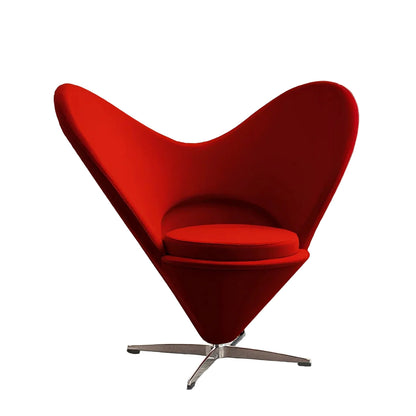 Sillón giratorio Designer Heart: una fusión de estilo romántico y comodidad diaria