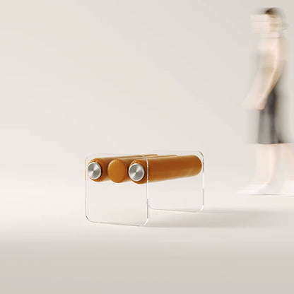 Italian Minimalist Acrylic Lounge Chair — A Transparent Fusion of Modern Design and Comfort