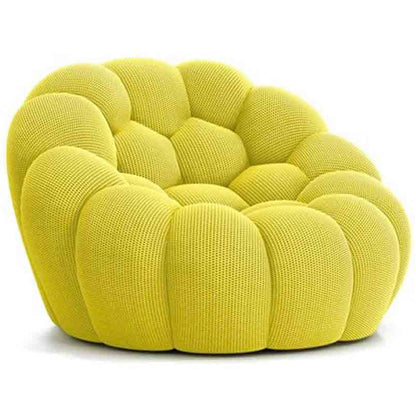 French Italian Trending Bubble Soccer Artistic Curved Elegant Sofa