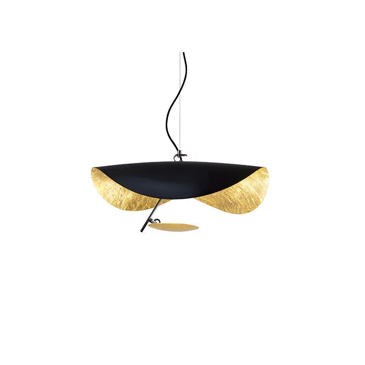 Catellani Smith Gold Leaf Pendant Replica – Modern Minimalist Luxury Lighting