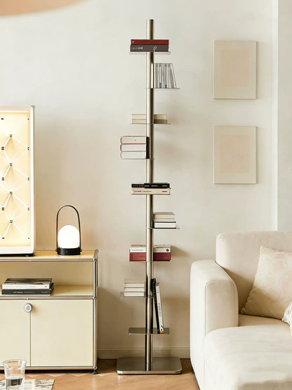 Rotating Invisible Bookshelf — Creative Minimalist Design for Modern Storage & Display