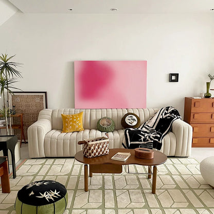 Modern Pink Series Wall Art – Elegant & Light Luxury Design for Cream-Style Spaces