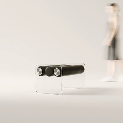 Italian Minimalist Acrylic Lounge Chair — A Transparent Fusion of Modern Design and Comfort