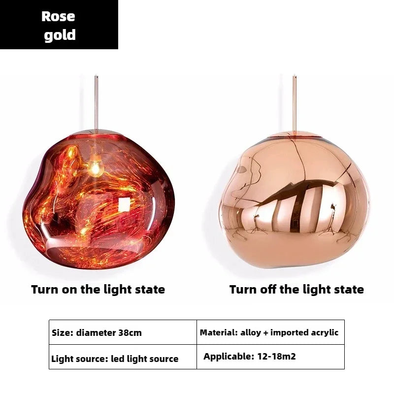 Melt Pendant-Encountering a Poetic Sanctuary of Light and Shadow