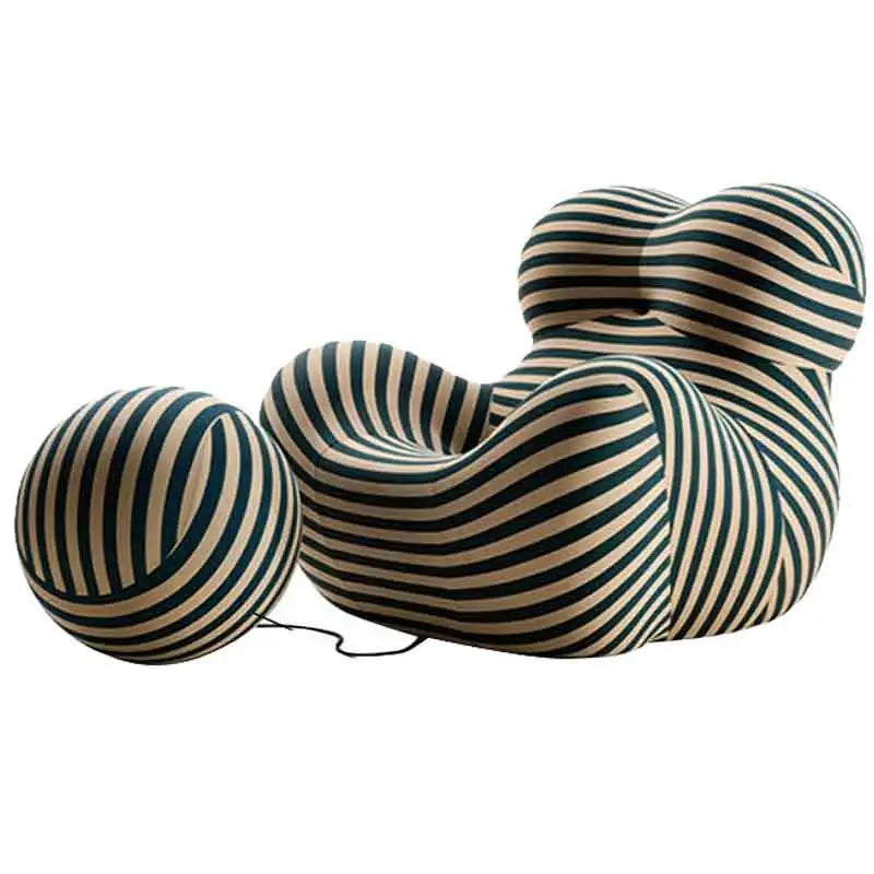 Cloud Hug Lounge Chair – Soft Curves Meet Effortless Relaxation