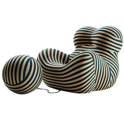 Cloud Hug Lounge Chair – Soft Curves Meet Effortless Relaxation