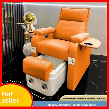 Modern Luxe Beauty & Foot Spa Chair