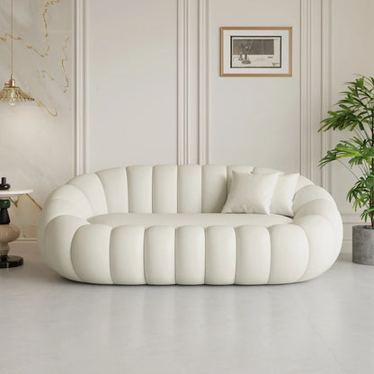 Pumpkin Lazy Armchair-A Cloud Of Plush Comfort