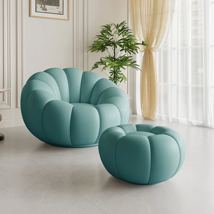 Pumpkin Lazy Armchair-A Cloud Of Plush Comfort